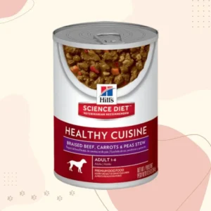 Hill’s Science Diet Healthy Cuisine Beef, Carrots & Peas Stew Adult Wet Dog Food