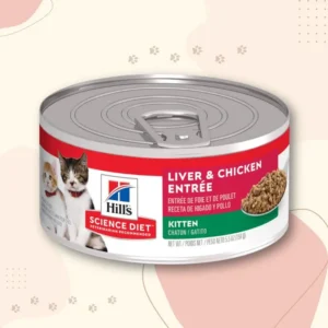 Hill’s Science Diet Kitten Liver & Chicken Entrée