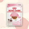 Royal Canin Kitten Instinctive in Gravy Wet Cat Food Pouches 12 PCS